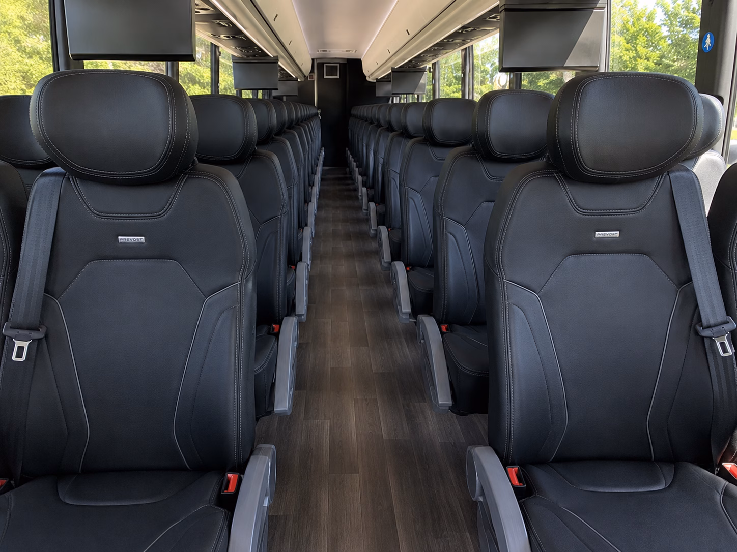 allentown charter bus rental inside