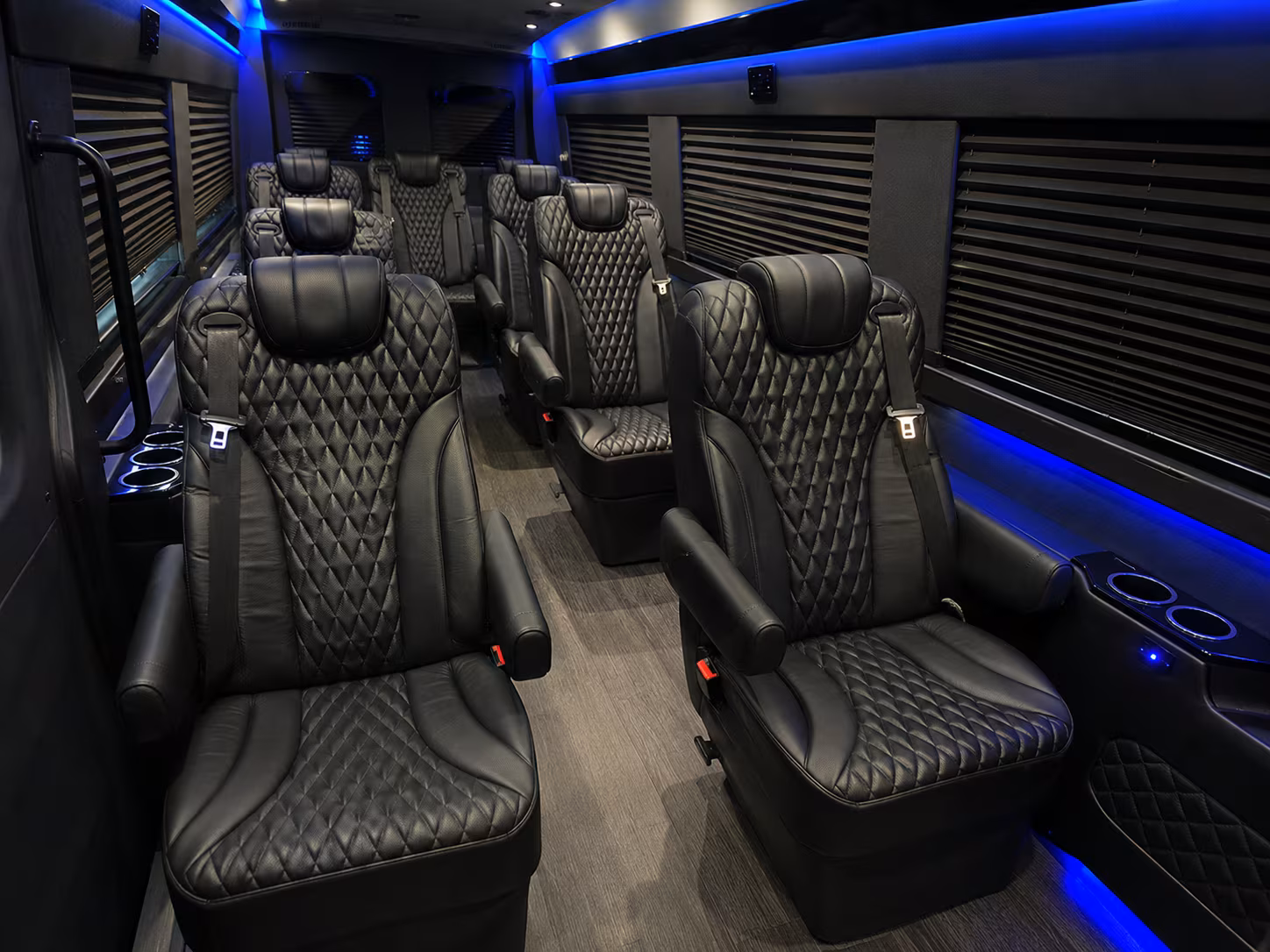 allentown corporate event transportation onboard seating