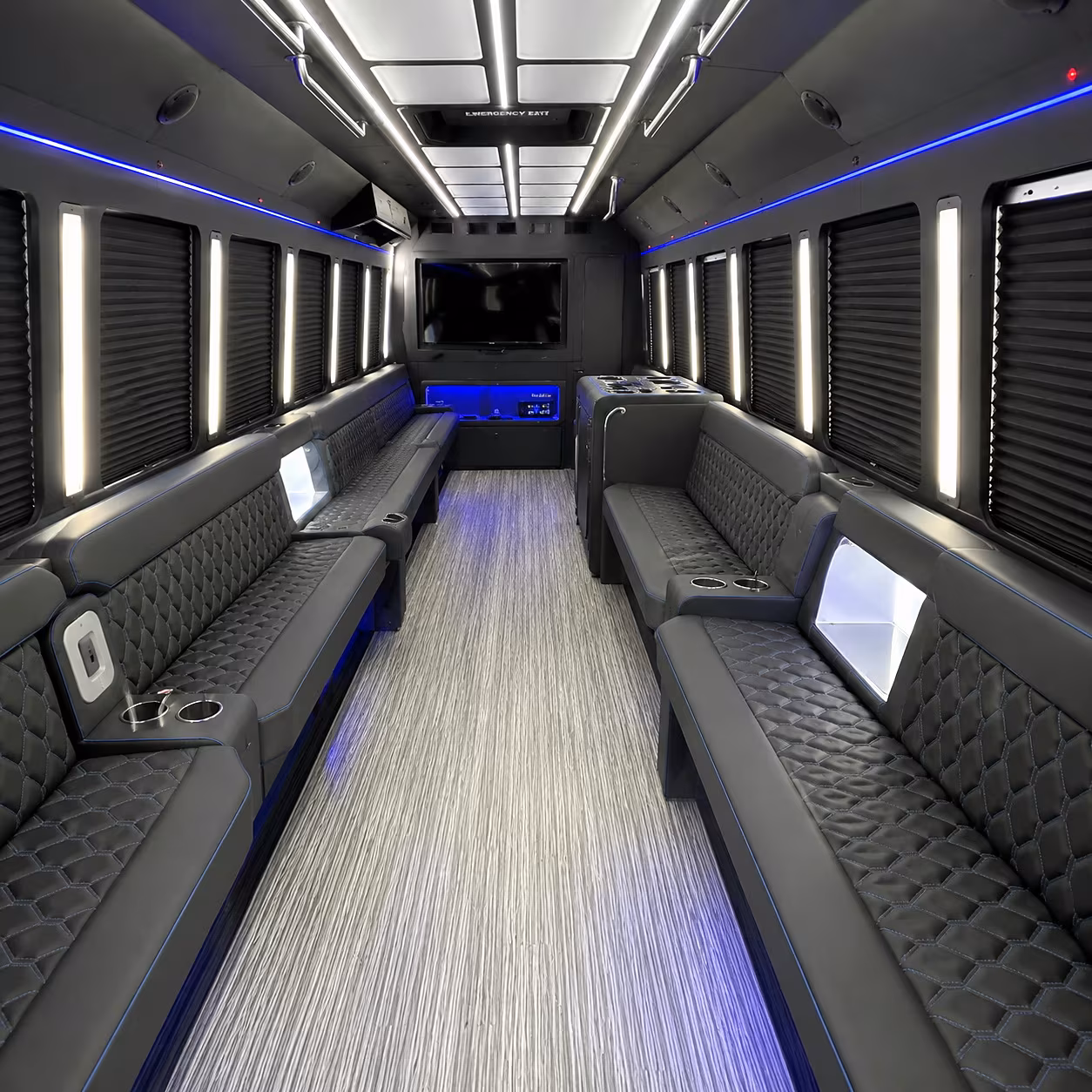 allentown party bus rentals inside