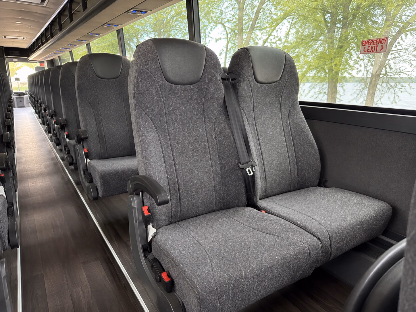 allentown religious group transportation onboard seating