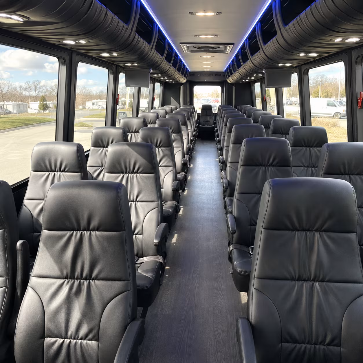 allentown school event transportation onboard seating