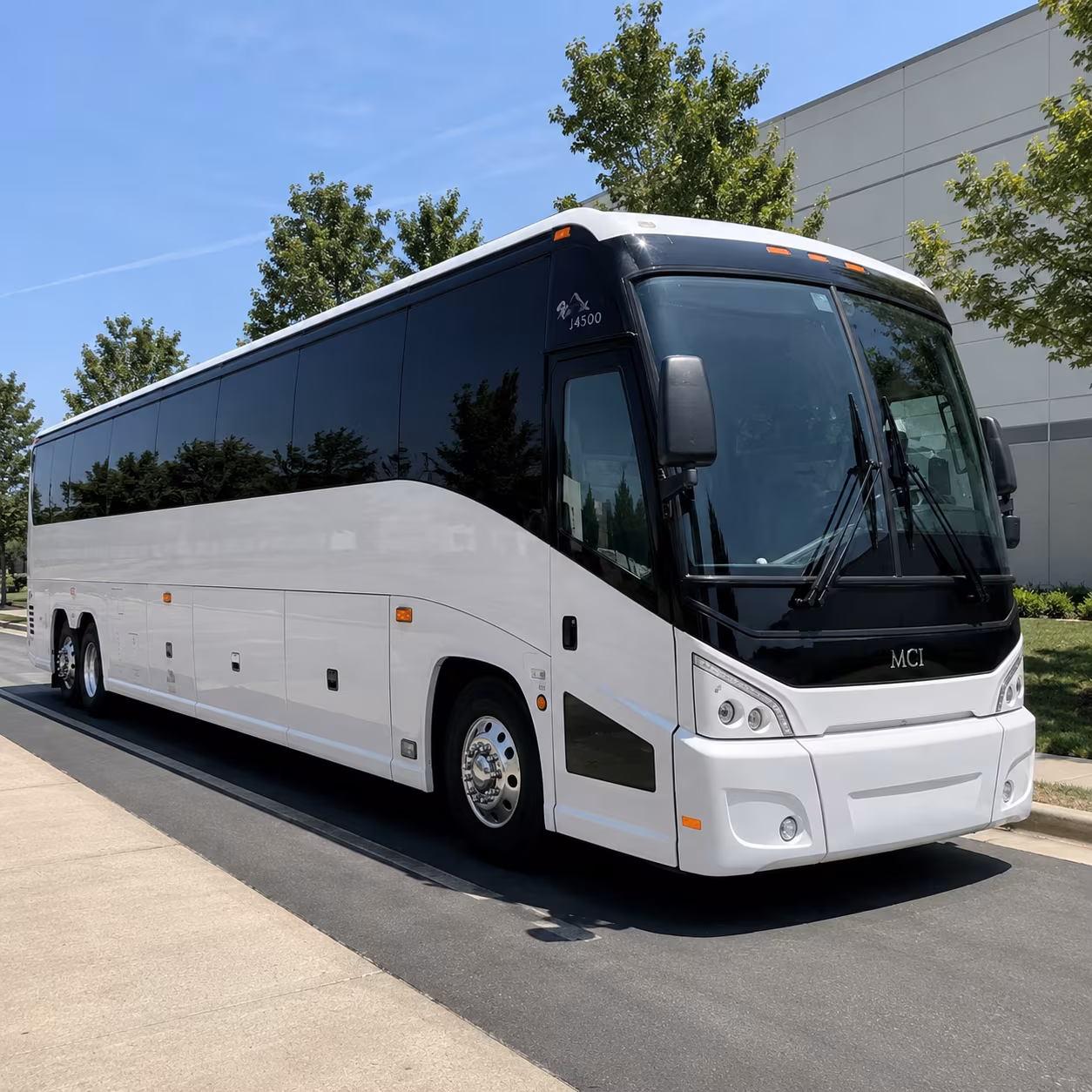 employee shuttle buses that beat the us 22 commute every morning